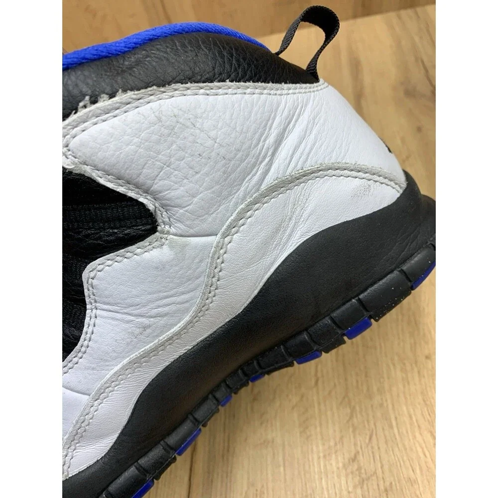 Nike Air Jordan 10 Retro Orlando 2018 Men’s 9.5 White Black Royal 310805-108